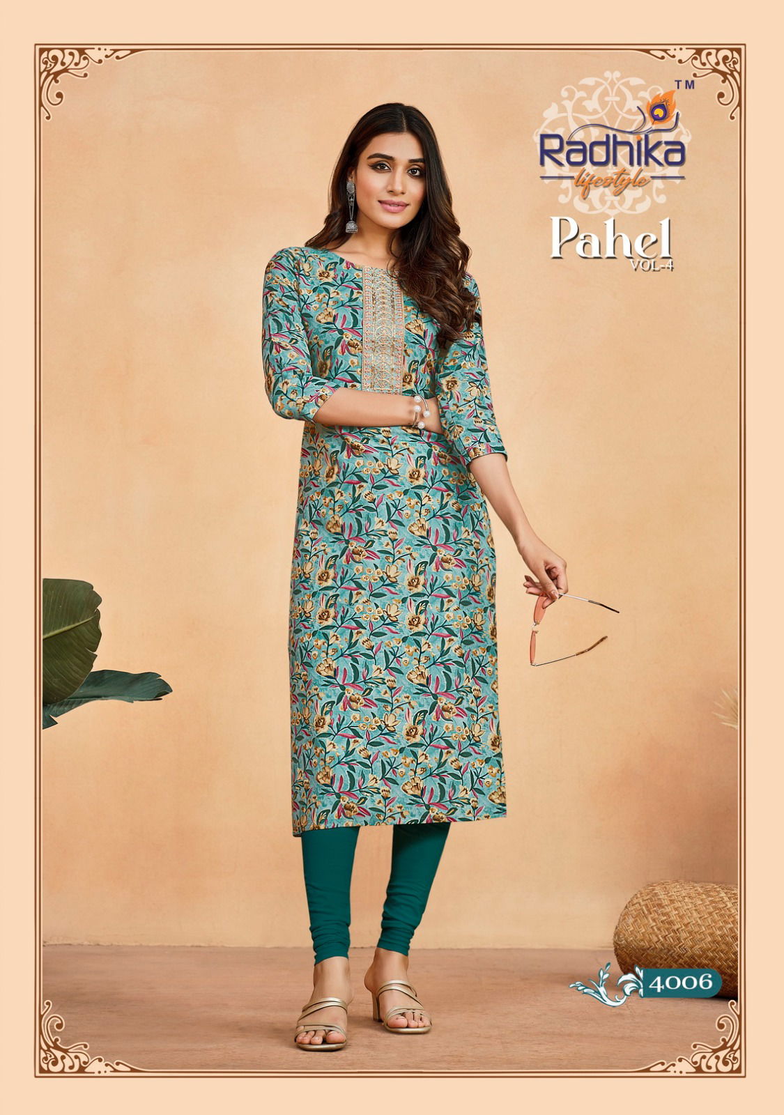 Pahel Vol 4 By Radhika Printed Kurtis Catalog

